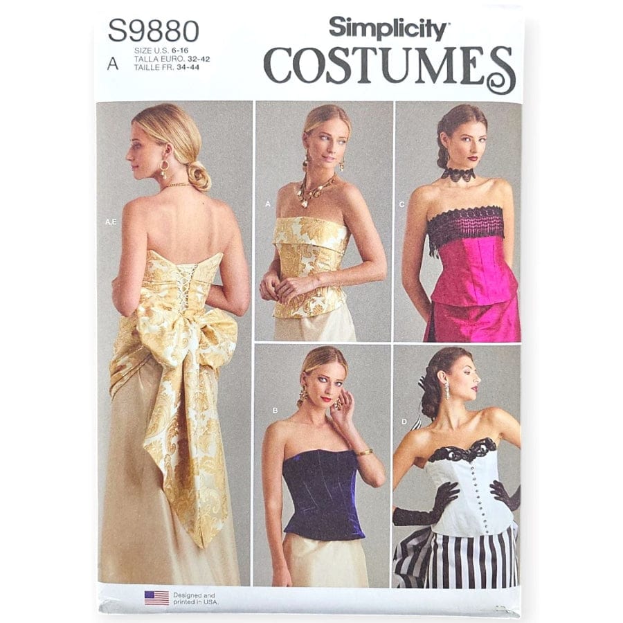 Simplicity Patterns Habby 6-16 9880 A Simplicity Sewing Patterns