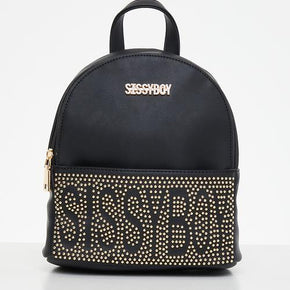 Sissy Boy Backpack SissyBoy Ladies Studded Backpack Black (7290031145049)