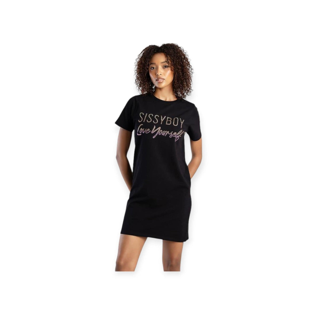 Sissy Boy Dress Sissy Boy Fraser T Shirt Dress Black (7809629192281)