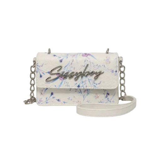 Sissy Boy Fancy Florals Bag-Blue Multi BG414