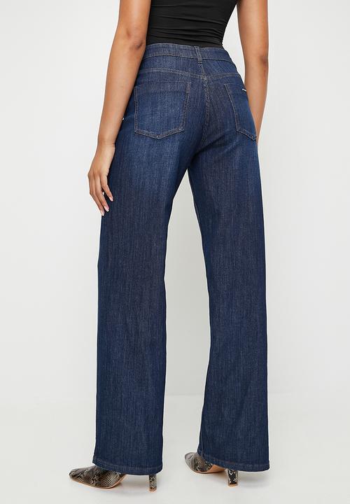 Sissy Boy Jeans Sissy Boy Sophia: High Waist Wide Leg - Dark Vintage