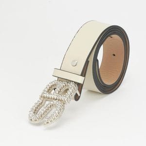 Sissy Boy LADIES BELT SissyBoy Ladies Bling Belt Cream
