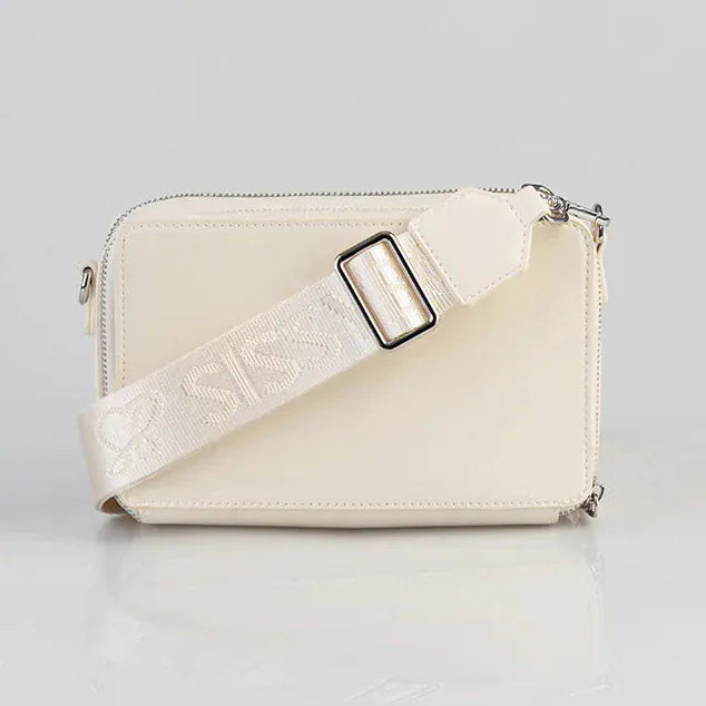 Sissy Boy Ladies Handbags Sissy Boy Women's Carmy Camera Bag Cream BG839