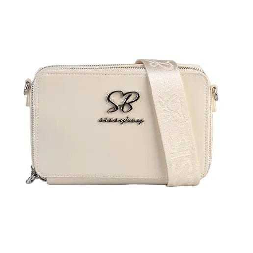 Sissy Boy Ladies Handbags Sissy Boy Women's Carmy Camera Bag Cream BG839