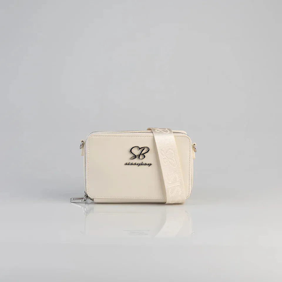 Sissy Boy Ladies Handbags Sissy Boy Women's Cream Carmy Camera Bag