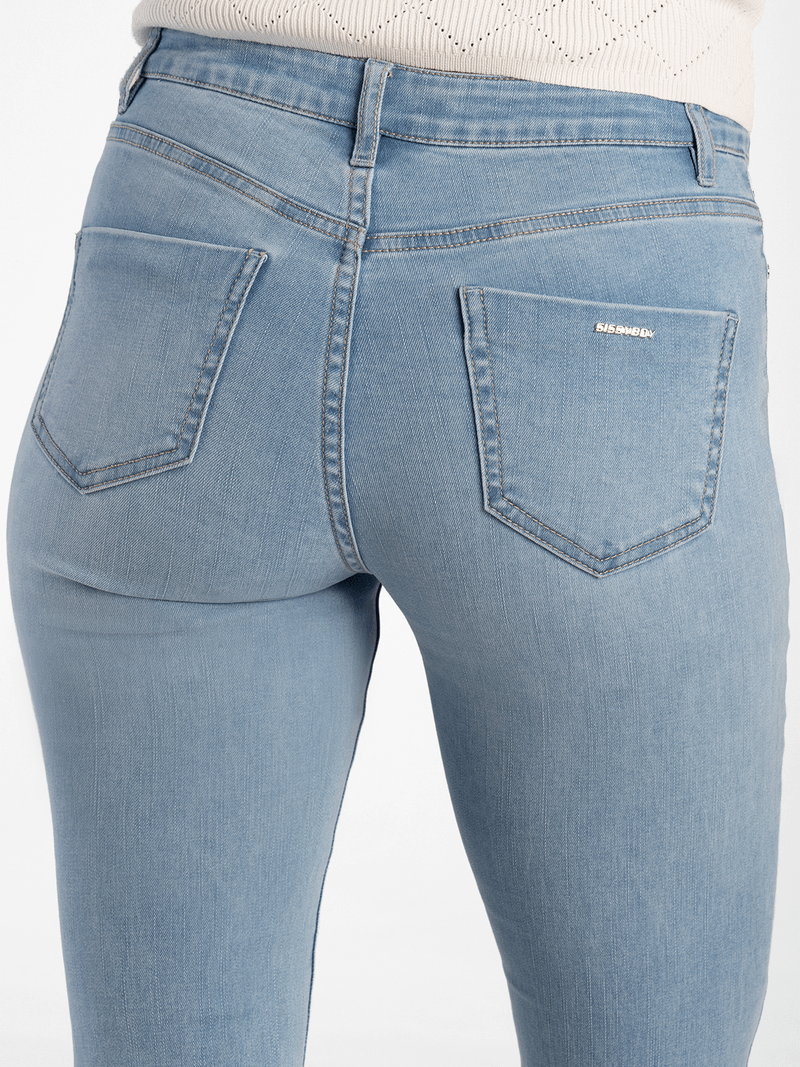 Sissy Boy Ladies Jeans Women's Sissy Boy Blue Renee Mid Waist Skinny Jeans