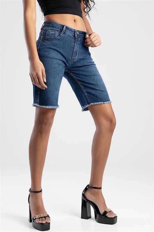 Sissy Boy SissyBoy Ladies Axel Baggy Bermuda DK Vintage (7501999538265)