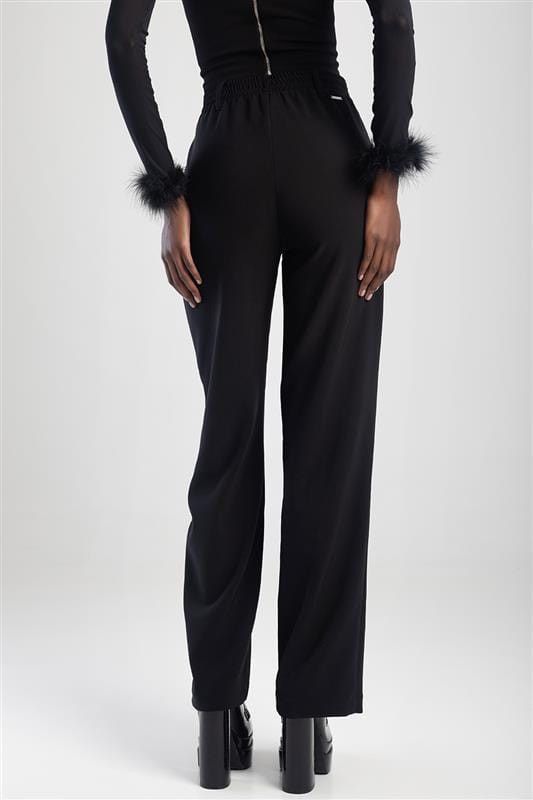 Sissy Boy Sissyboy Ladies High Waist Trouser  Black