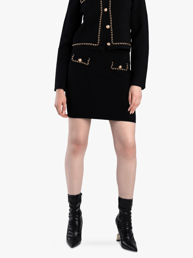 Sissy Boy Skirt Sissy Boy Women's Amidala Knit Skirt Black