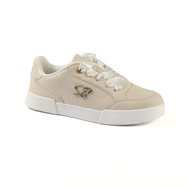 Sissy Boy Sneakers Sissy Boy Embossed Sneaker Stone SH1230 (7788620808281)