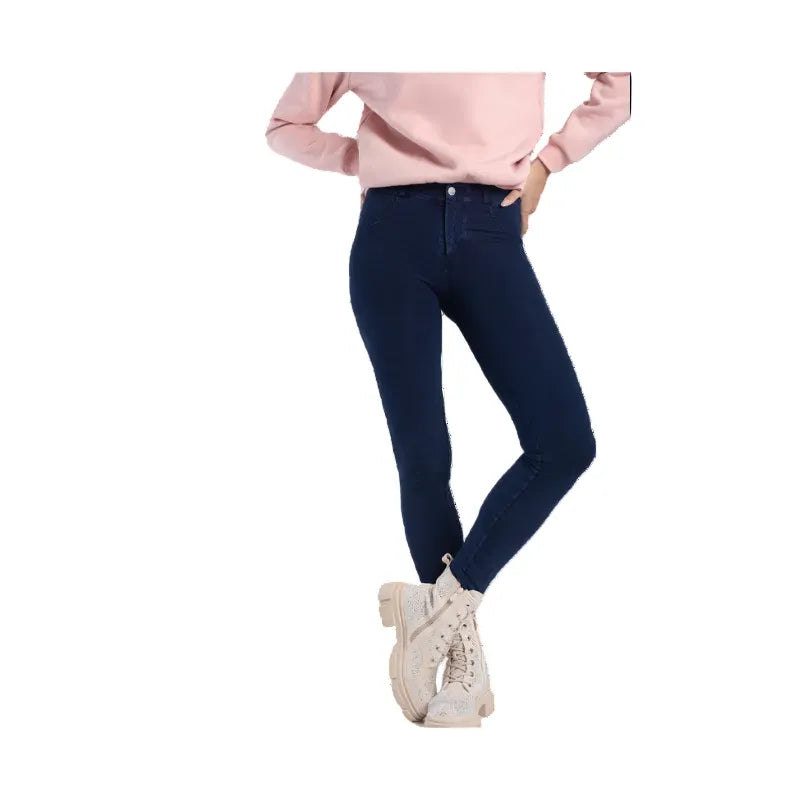 Sissy Boy Womens Jeans Sissyboy  Ladies Sculpt Knit Jegging-Indigo P19594