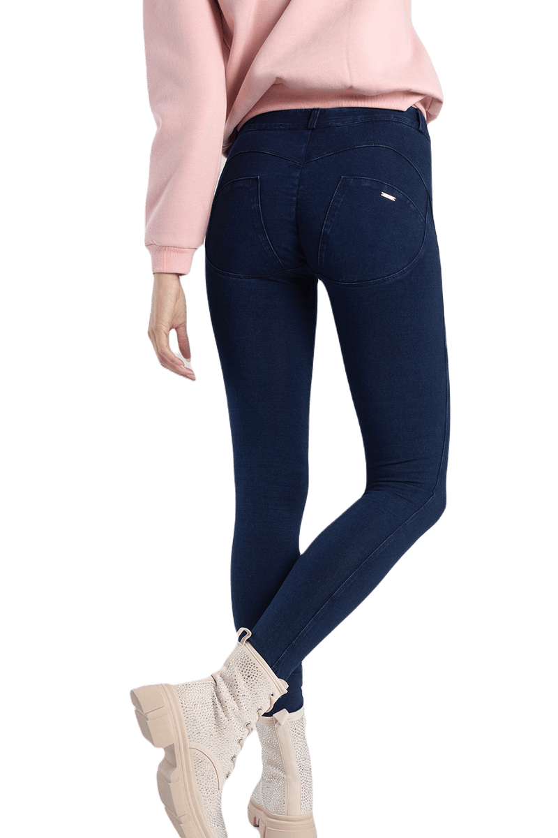 Sissy Boy Womens Jeans Sissyboy  Ladies Sculpt Knit Jegging-Indigo P19594