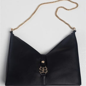 Sissyboy Black SissyBoy Ladies Geometric Shaped Bag (7316401487961)