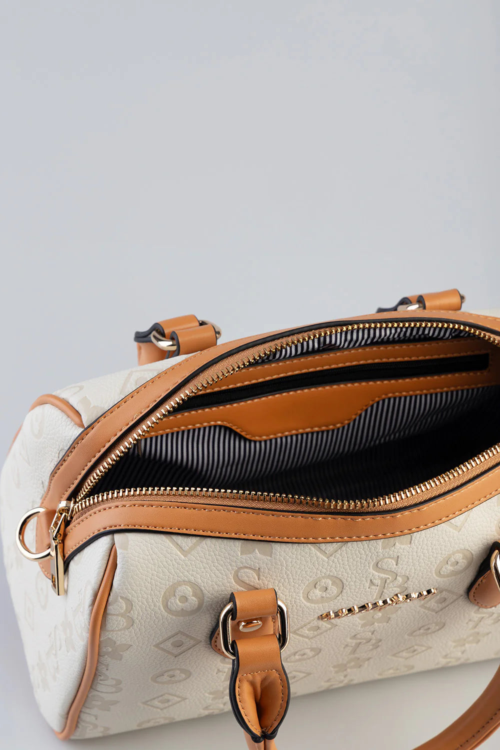 SissyBoy Hand Bag Sissy Boy Bowler Bag Cream BG838
