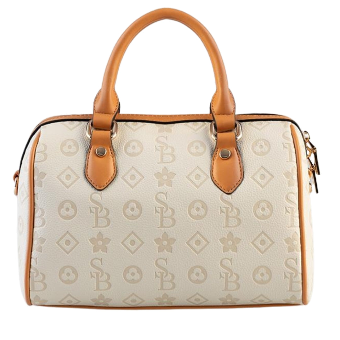 SissyBoy Hand Bag Sissy Boy Bowler Bag Cream BG838