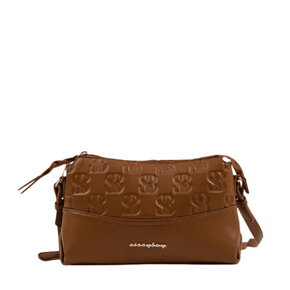 Sissyboy Handbag Sissyboy Ladies Embroided CrossBody Bag Tan (7290524631129)