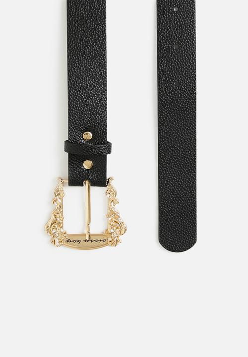Sissyboy LADIES BELT Sissyboy Ladies Paisely Buckle Belt Black (7291418542169)