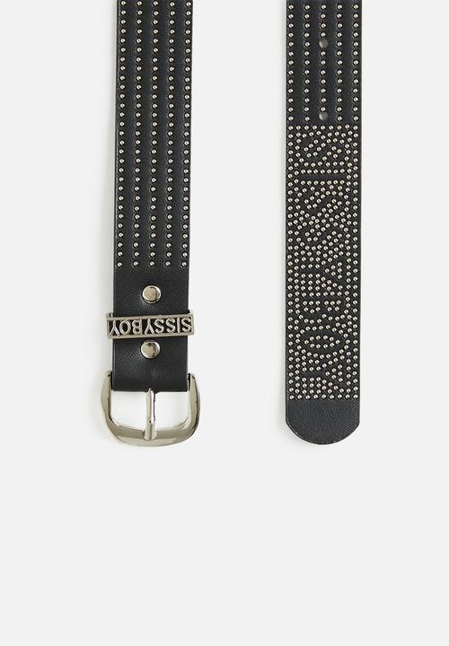Sissyboy LADIES BELT SissyBoy Ladies Studded Belt Silver (7291415003225)