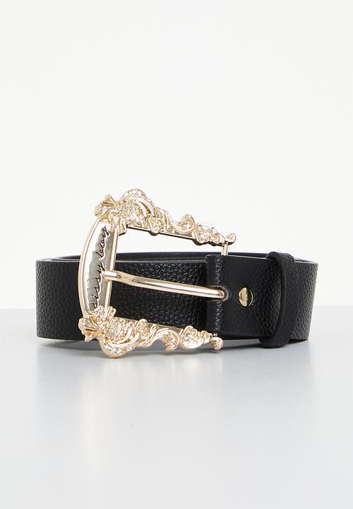 Sissyboy LADIES BELT Size Small Sissyboy Ladies Paisely Buckle Belt Black (7291418542169)