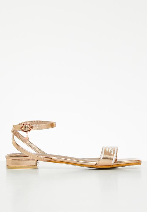 Sissyboy Ladies Sissy Boy Sandals Rose Gold (7312491053145)