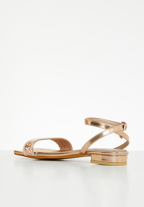 Sissyboy Ladies Sissy Boy Sandals Rose Gold (7312491053145)