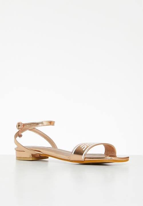 Sissyboy Ladies Sissy Boy Sandals Rose Gold (7312491053145)