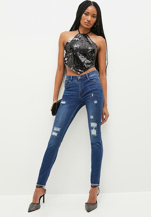 Sissyboy Sissyboy Ladies Axel Jeans Dark Vintage (7666399379545)