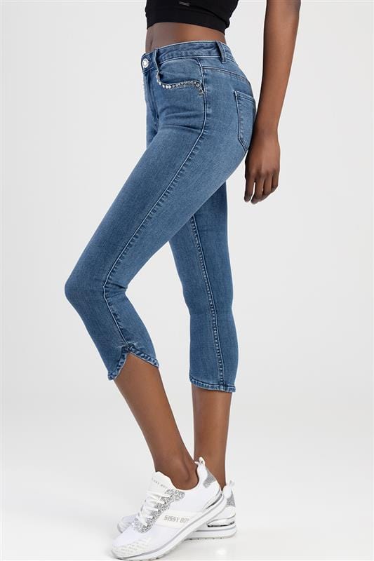 Sissyboy Sissyboy Ladies Axel Mid Waist Capri Med