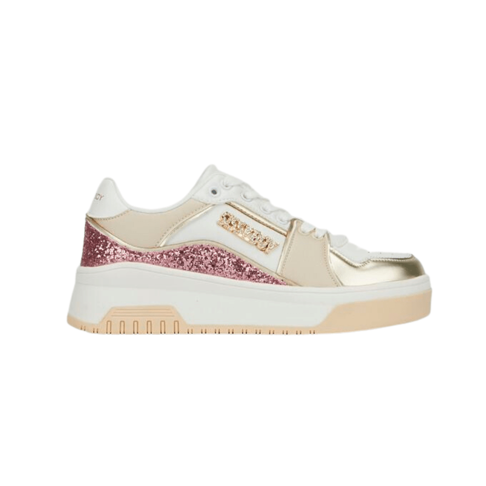 Sissyboy Sissyboy Ladies Glitter Block Sneaker Natural (7347412041817)