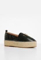 Sissyboy Sissyboy Ladies Quilted Black Shoes (7348234158169)