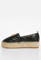 Sissyboy Sissyboy Ladies Quilted Black Shoes (7348234158169)