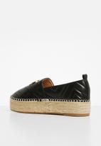 Sissyboy Sissyboy Ladies Quilted Black Shoes (7348234158169)