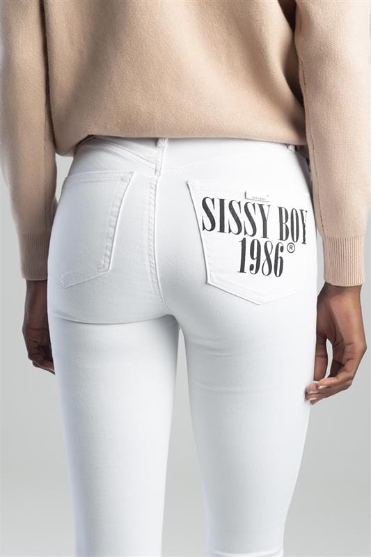 Sissyboy Sissyboy  Ladies Ryder Skinny Jeans White (7335865352281)