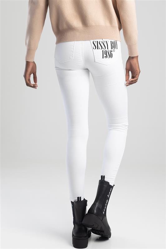 Sissyboy Sissyboy  Ladies Ryder Skinny Jeans White (7335865352281)