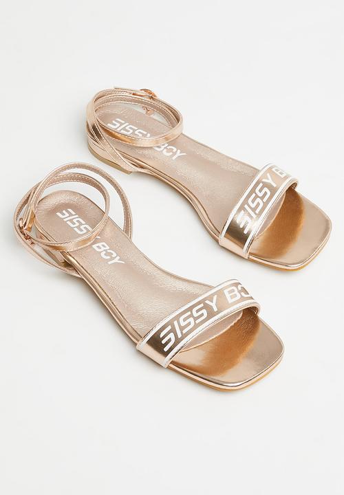 Sissyboy Size 3 Ladies Sissy Boy Sandals Rose Gold (7312491053145)