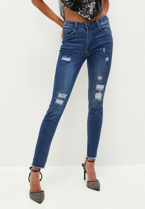 Sissyboy Size 8 Sissyboy Ladies Axel Jeans Dark Vintage (7666399379545)