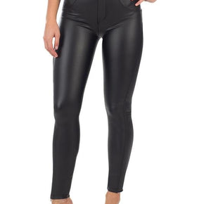 Sissyboy Size S8 Sissyboy Ladies Joey Axel 4Way PU Jegging Black (7349147140185)