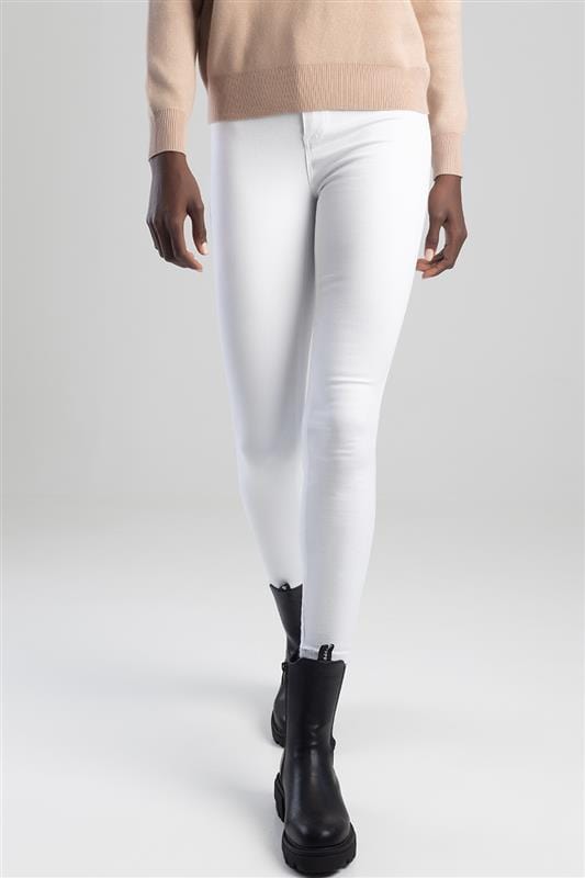 Sissyboy Size S8 Sissyboy  Ladies Ryder Skinny Jeans White (7335865352281)