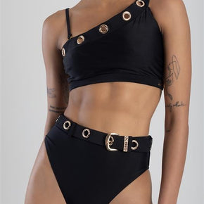 Sissyboy Size Small Sissyboy Ladies Highwaist Bikini Bottom Black (7348836204633)