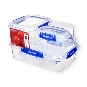 Sistema LUNCH BOX Sistema Food Storage 6 Pack Starter 881760 (7335739490393)