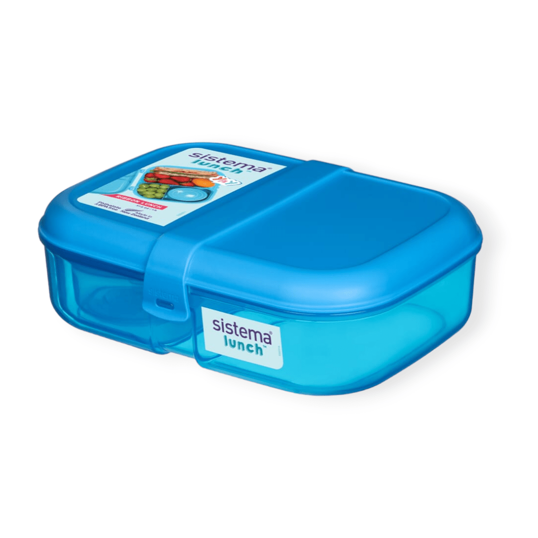 Sistema Bento Box 1.76L Healthy Eating Work Office School Lunch Box Yogurt  Pot