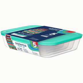 Sistema LUNCH BOX Sistema Nest It 5 Pack 59155 (7303190741081)