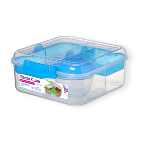 Sistema To-Go 1.63L Salad & Sandwich Plastic Food Storage Container 