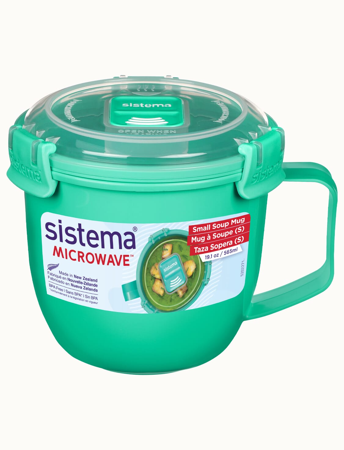 Sistema Sistema Microwave 565ml Small Soup Mug 1142 (7335738212441)