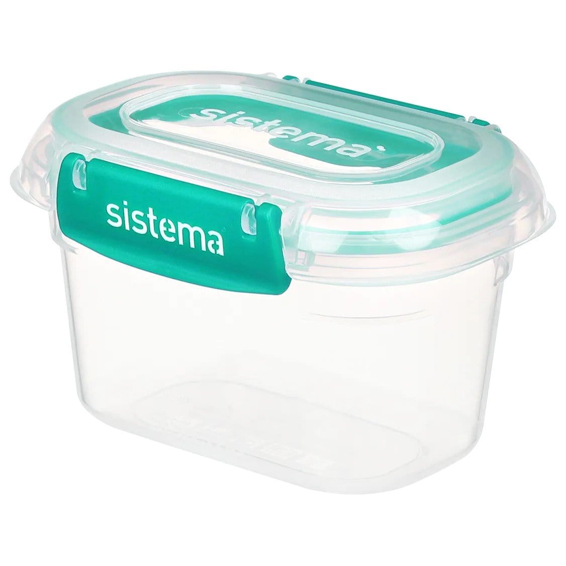 Sistema Sistema Rectangle Klip It Plus Food Storage 400ml Minty Teal 891540-8T (7445416247385)