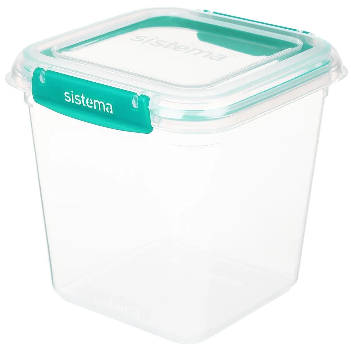 Sistema Sistema Square Klip It Plus Food Storage 2.2L Minty Teal 891334-8T (7445411594329)