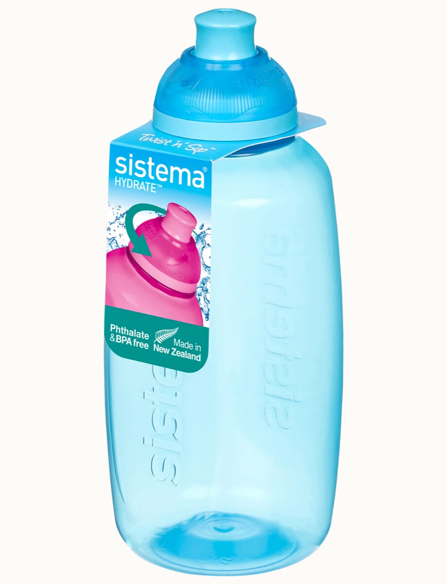 Sistema Water Bottle Sistema Twist n Sip Water Bottle 380ml 780 (7445401174105)