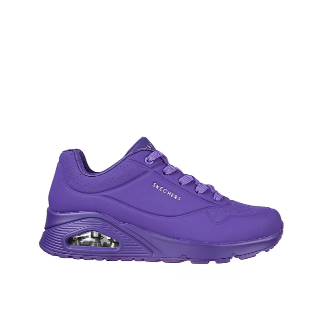 Skechers Uno Stand On Air Ladies Sneakers Purple for Sale ✔️ Lowest Price  Guaranteed