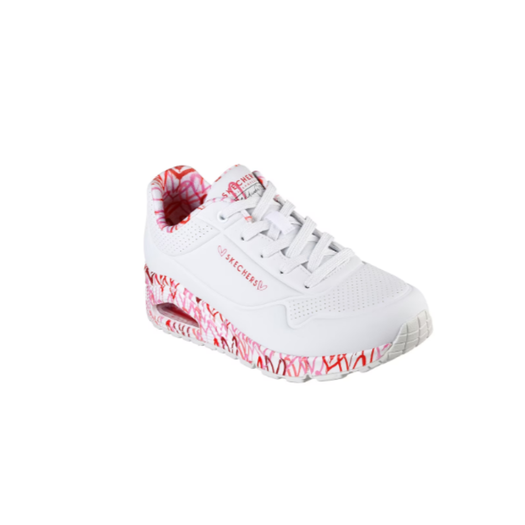 Skechers Uno Red PInk (7403047813209)