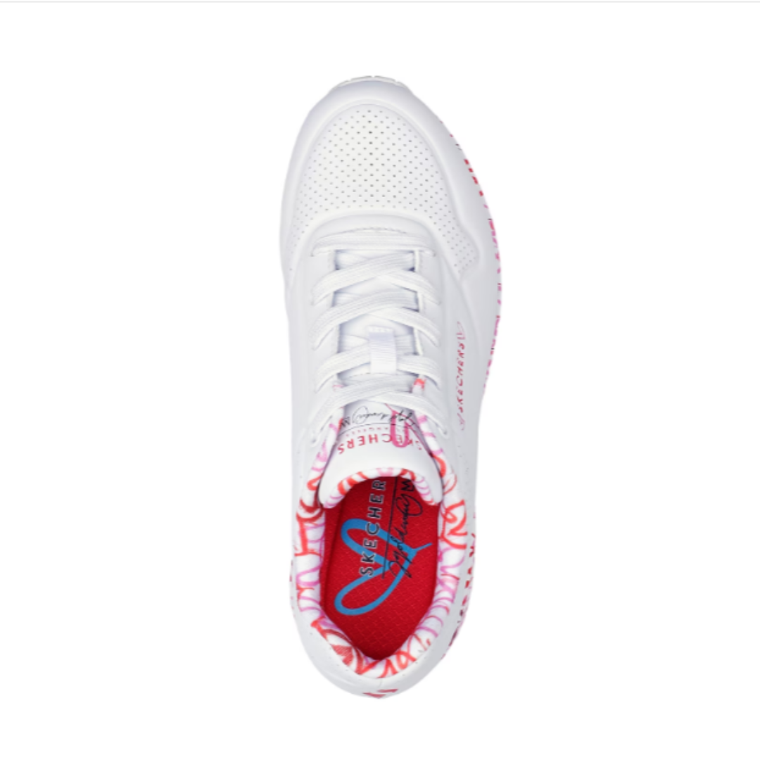 Skechers Uno Red PInk (7403047813209)